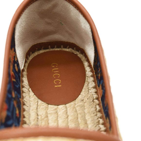Gucci Adela GG Raffia Espadrilles EU 38 - Picture 9 of 15